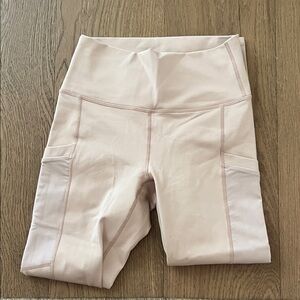 Women's fabletics Cream leggings